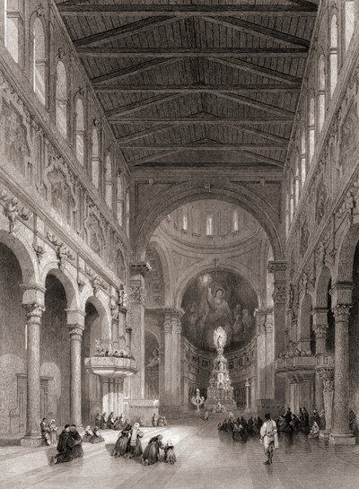 Intérieur de la cathédrale de Messine, Sicile, Italie - Unbekannt Unbekannt